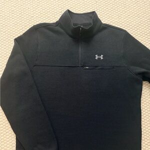 Under Armour Black Half-Zip Performance Pullover